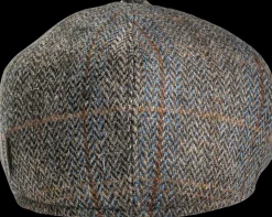 Salon Rocky Gen Harris Tweed flat cap