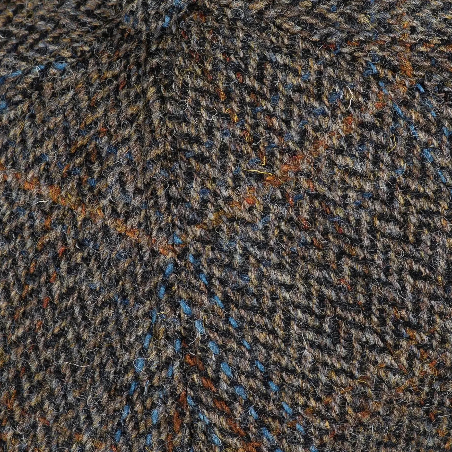 Salon Rocky Gen Harris Tweed flat cap