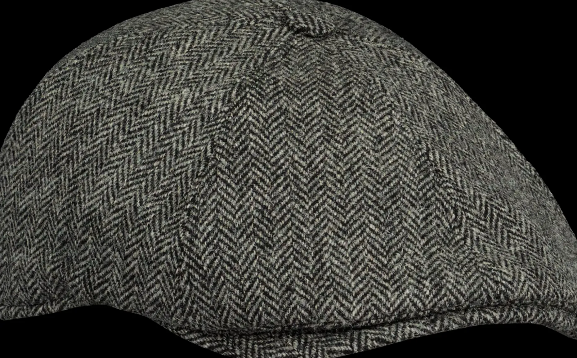 Salon Rocky Gen Herringbone flat cap