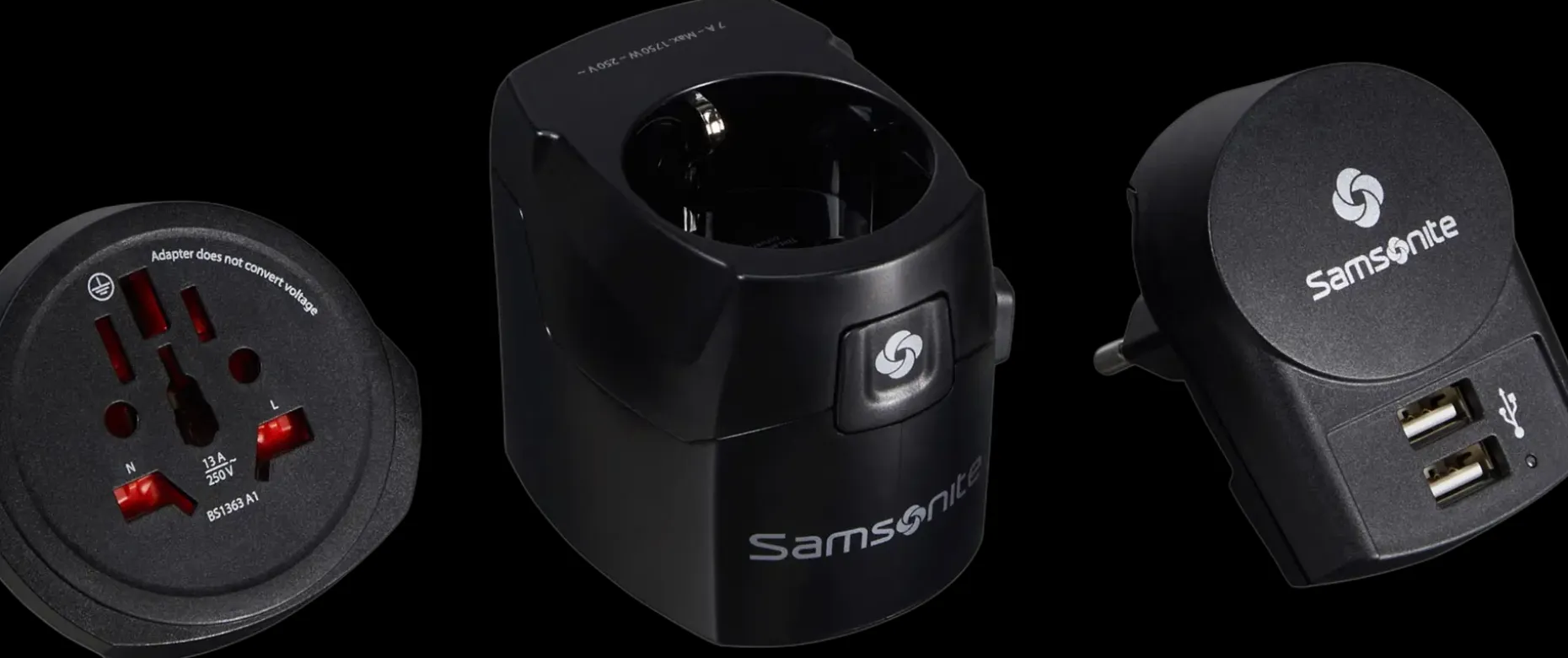 Samsonite Matka-adapteri Pro 3-P +USB