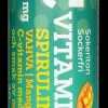 Sana-sol C-vitamiini spirulina 1000mg sokeriton mangonmakuinen C-vitamiiniporetabletti 20 poretablettia