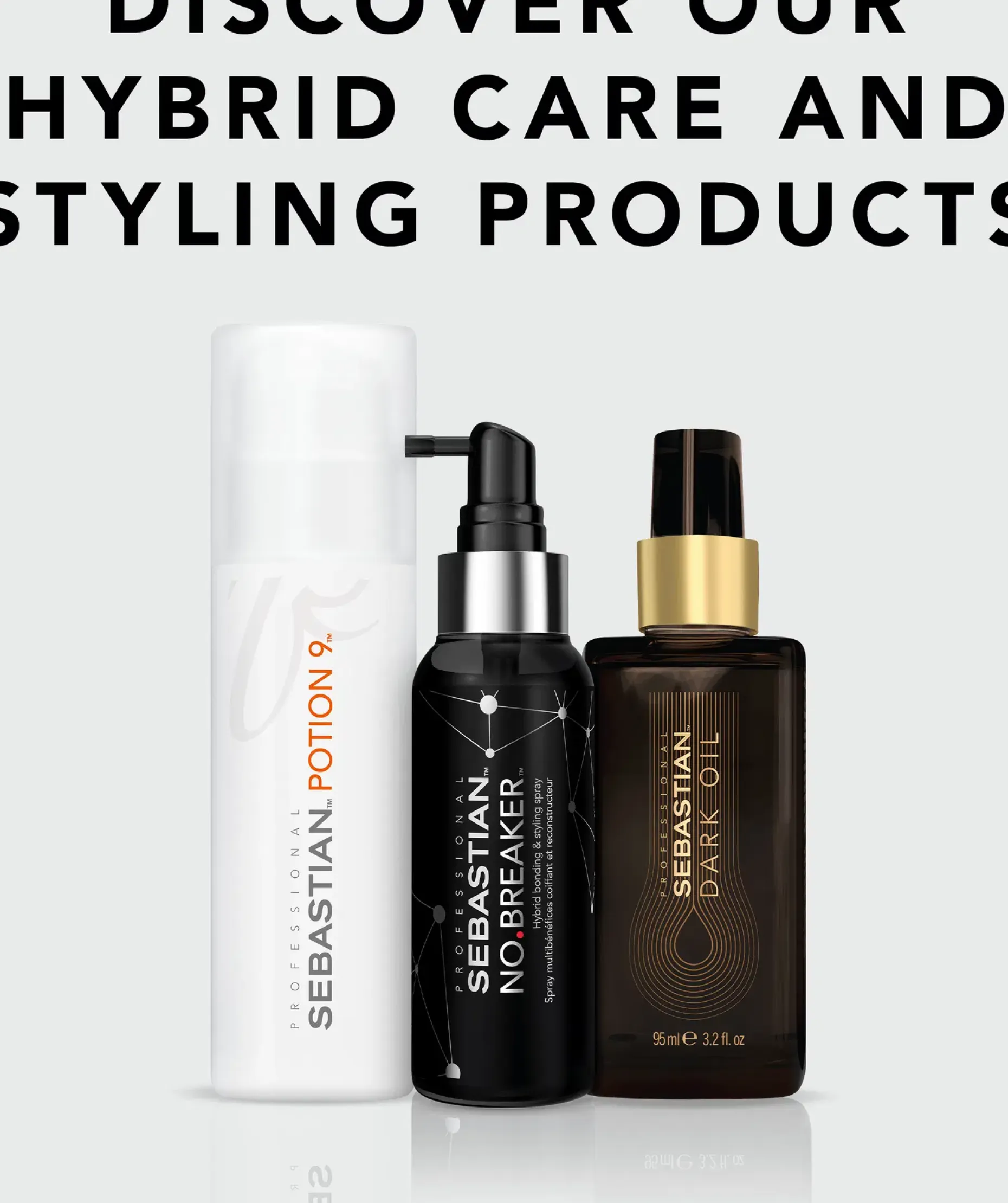 Sebastian Professional No.Breaker Hybrid bonding & styling spray hybridimuotoilusuihke 100 ml