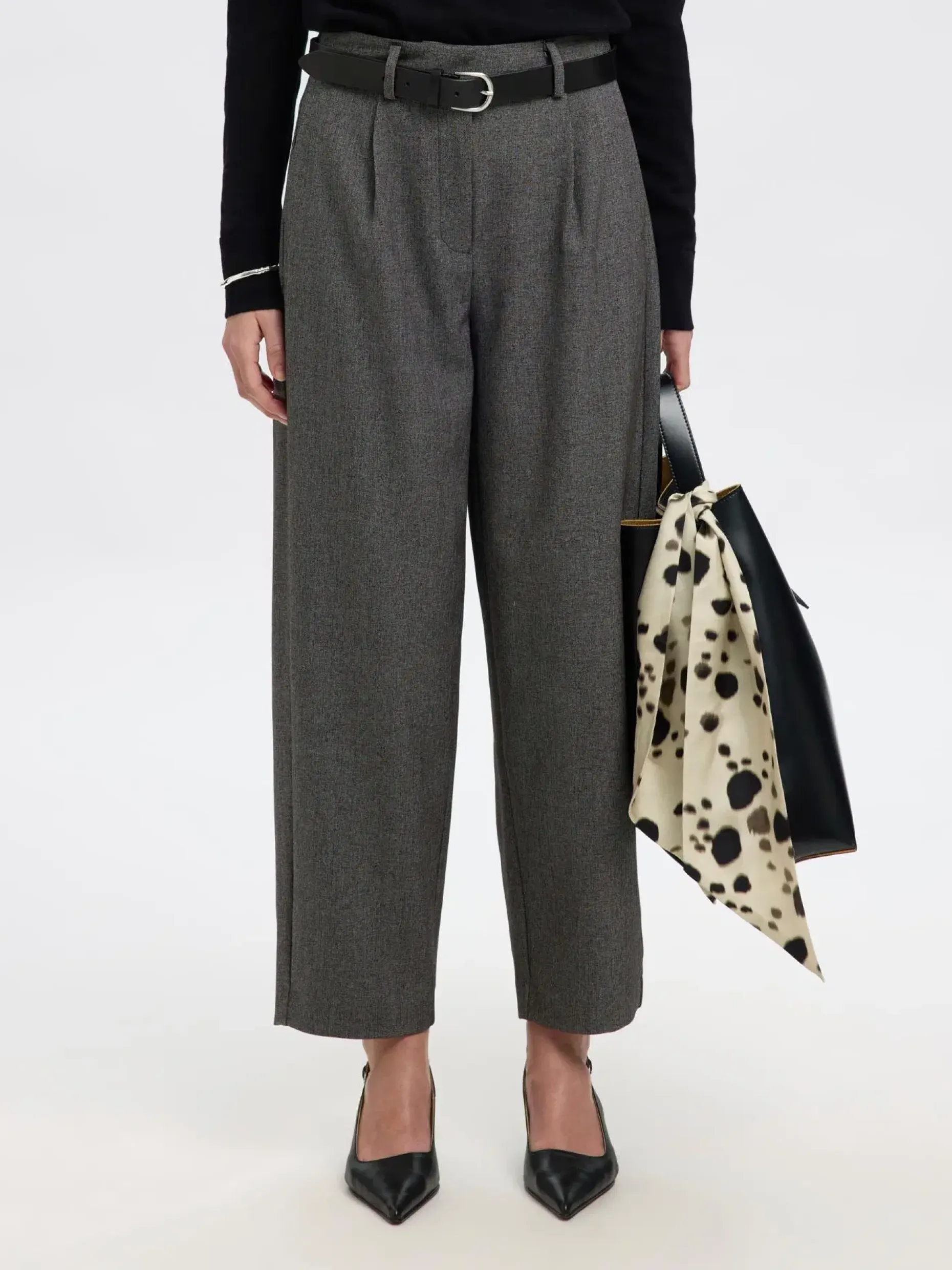 Selected Femme SLFAlma Barrel housut