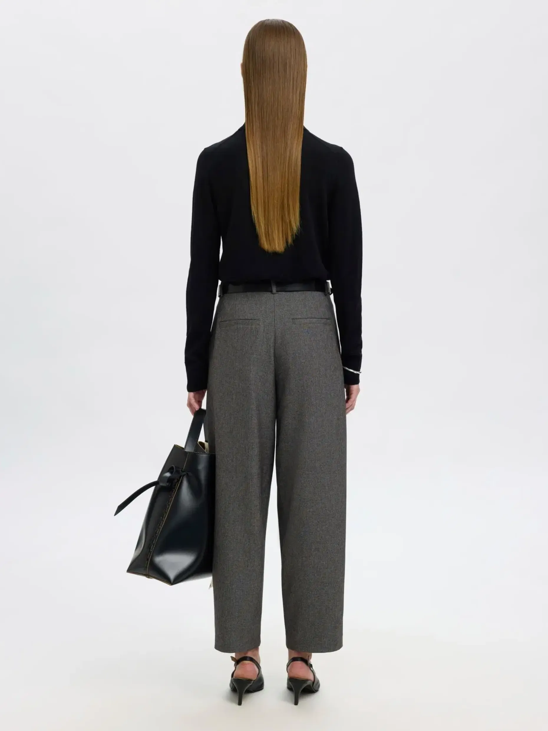 Selected Femme SLFAlma Barrel housut