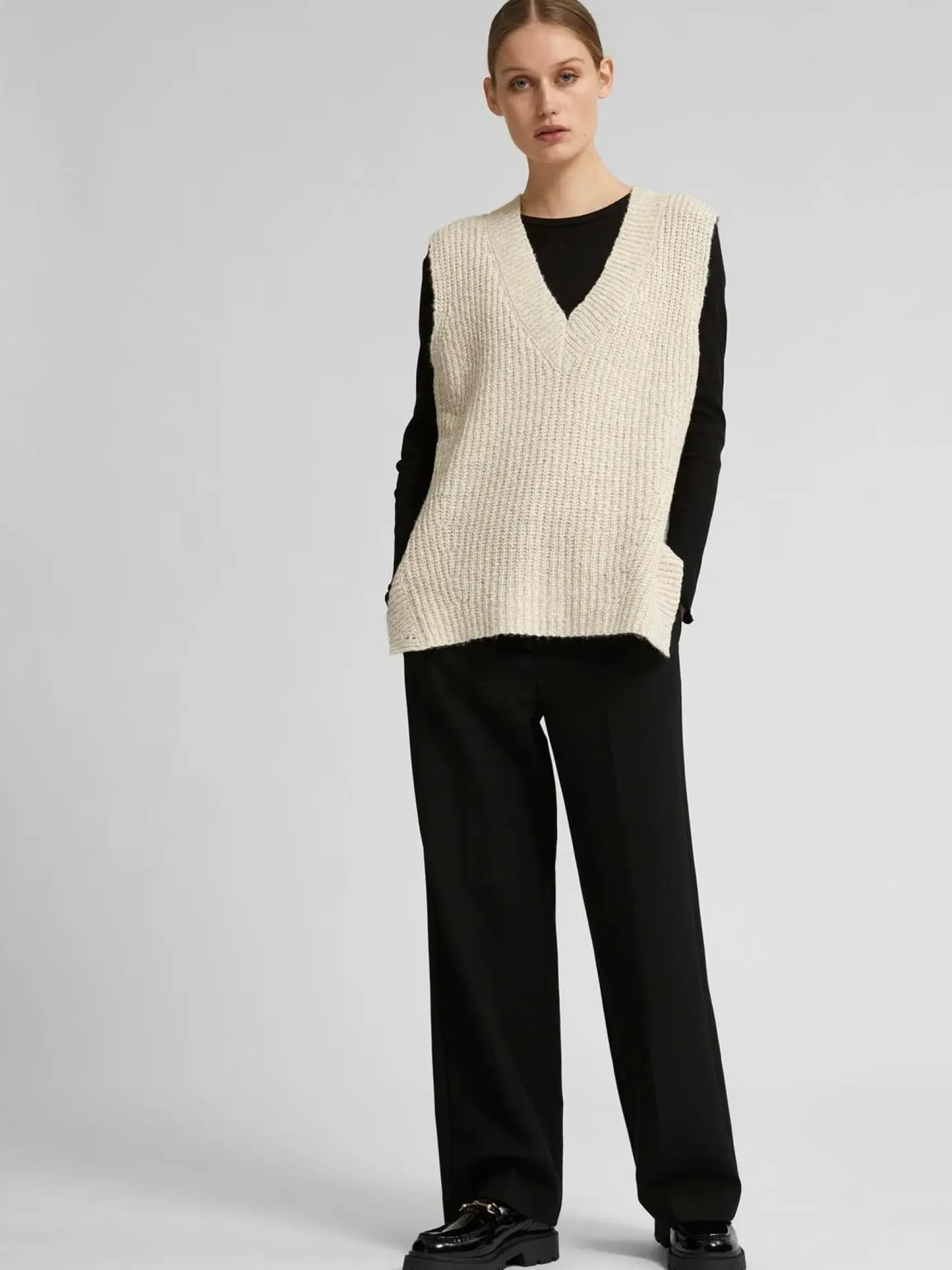 Selected Femme SLFRita leveälahkeiset housut