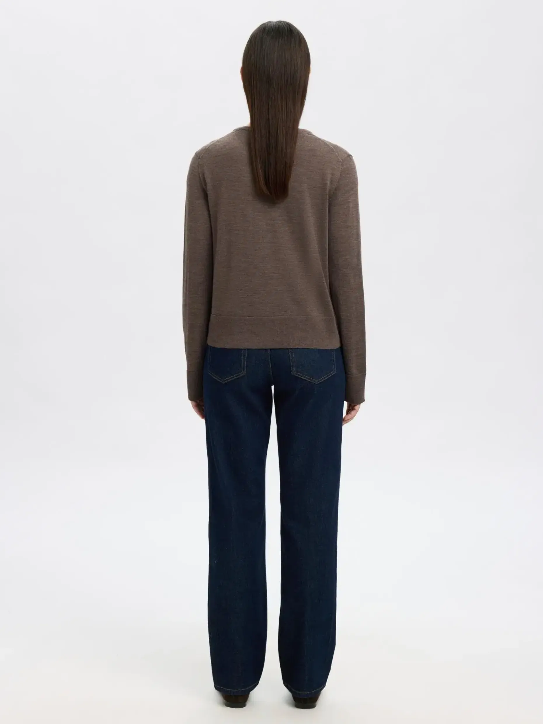 Selected Femme SLFThea merinovillainen neuletakki