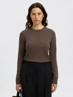 Selected Femme SLFThea merinovillainen neulepusero