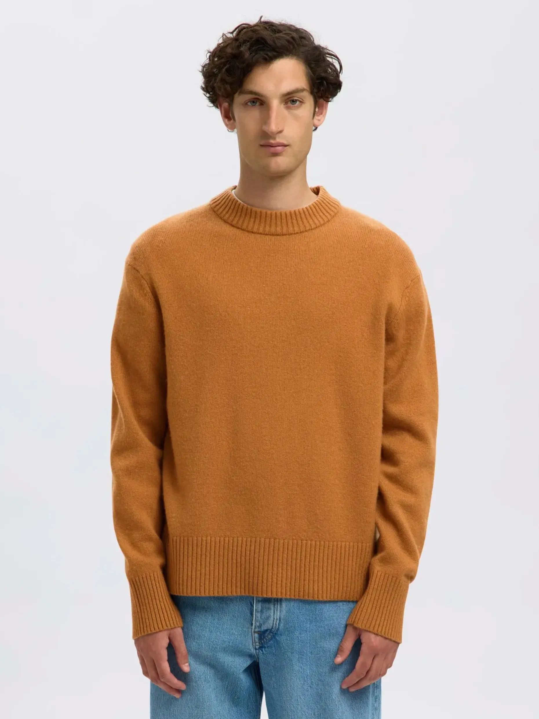 SELECTED HOMME Slhcalle relaxed cashmere