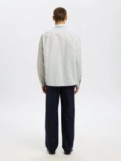 SELECTED HOMME Slhctmben stripe ls shirt kauluspaita