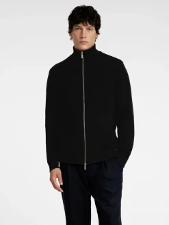SELECTED HOMME Slhdane ls knit structure full zip neuletakki