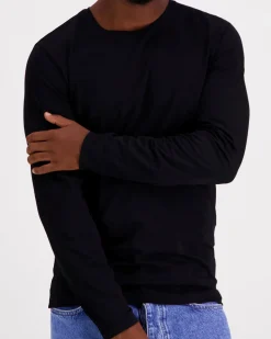 SELECTED HOMME Slhnewpima ls o-neck tee pitkähihainen t-paita