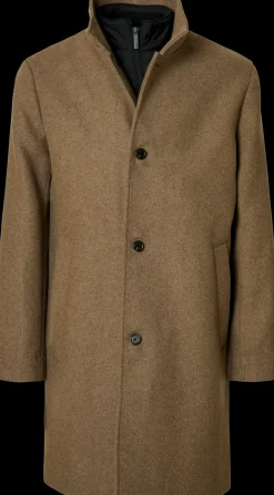 SELECTED HOMME Slhrainar wool blend coat