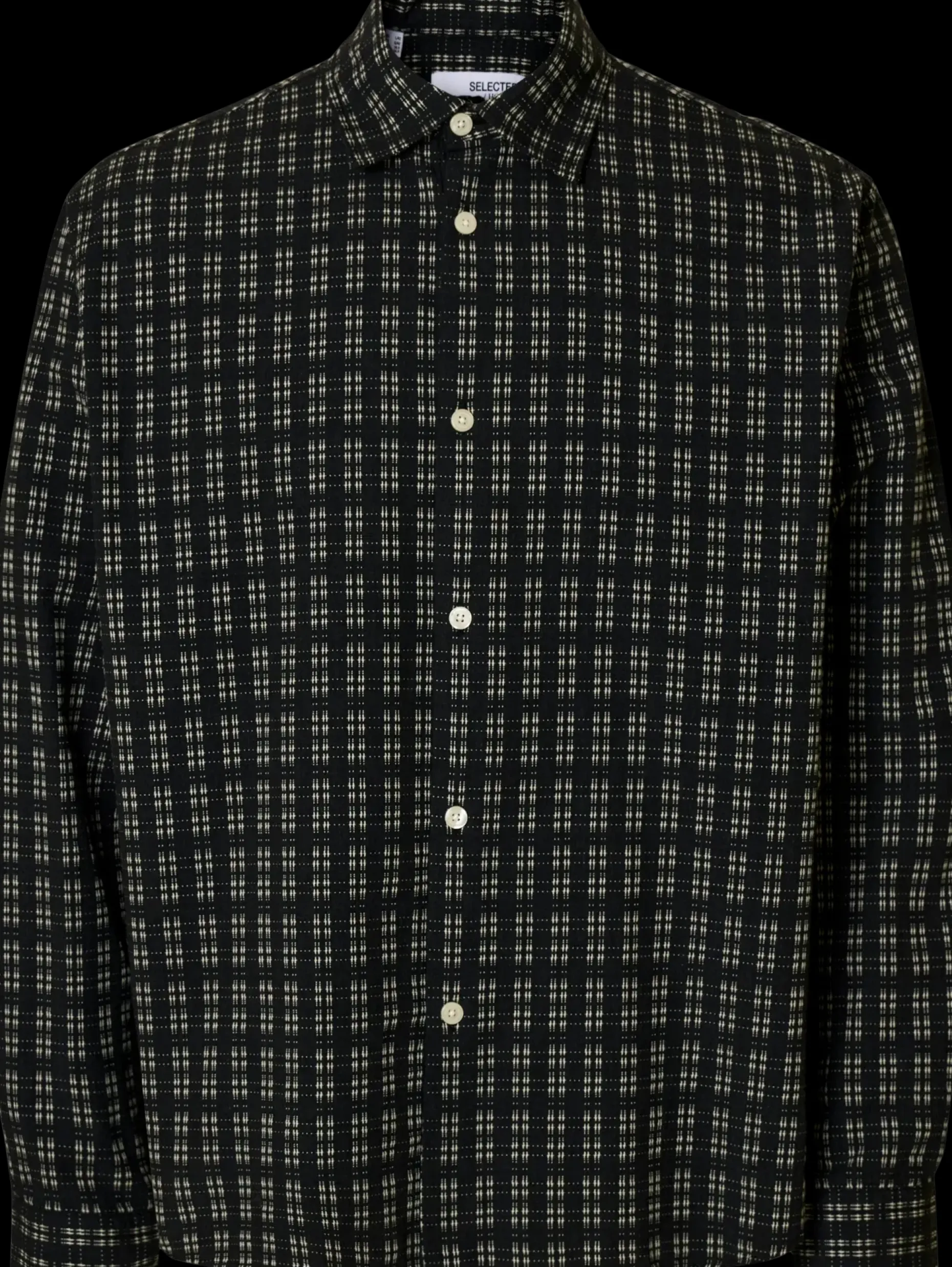 SELECTED HOMME Slhreghunter dobby check ls shirt paitatakki