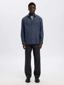 SELECTED HOMME Slhreg-leo heather shirt ls