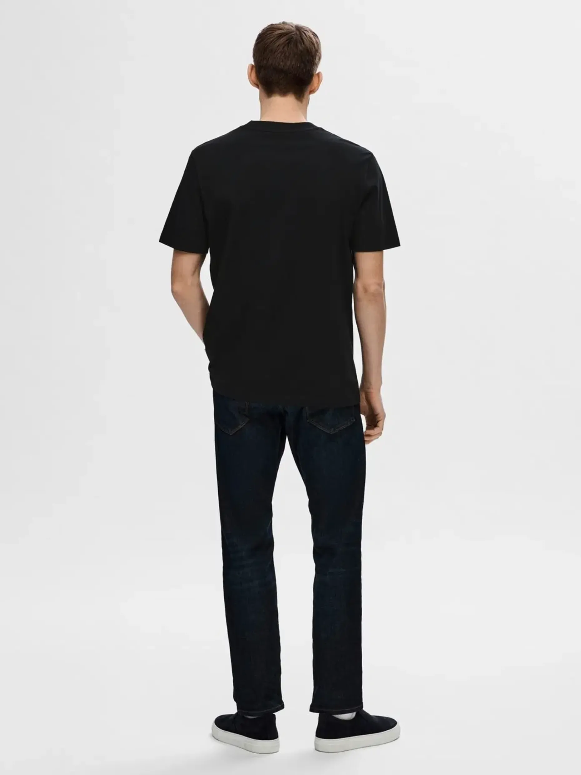 SELECTED HOMME Slhrelaxcolman ss o-neck t-paita