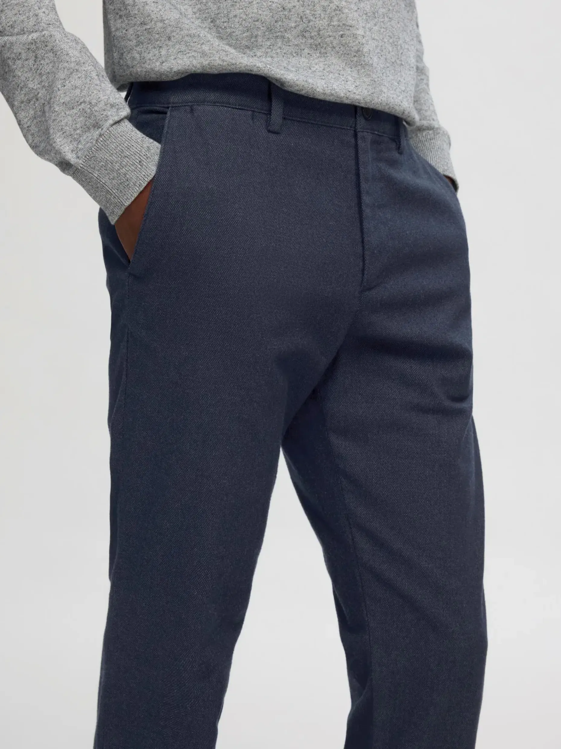 SELECTED HOMME Slh175-slim miles brushed pant chinot