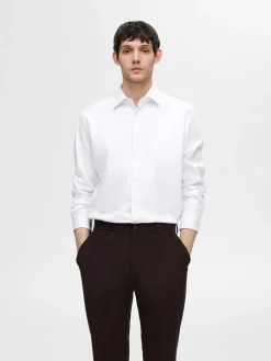Selected homme slhslim-performance shirt ls pukupaita
