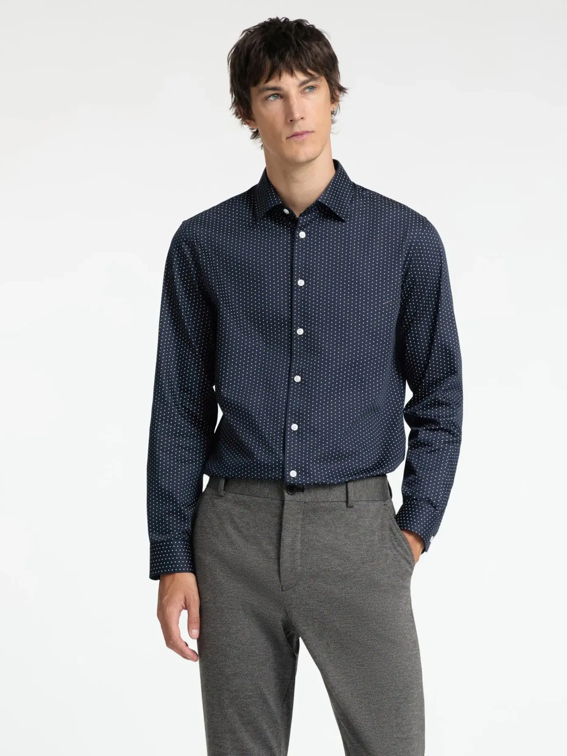 SELECTED HOMME Slhslim-performance shirt ls