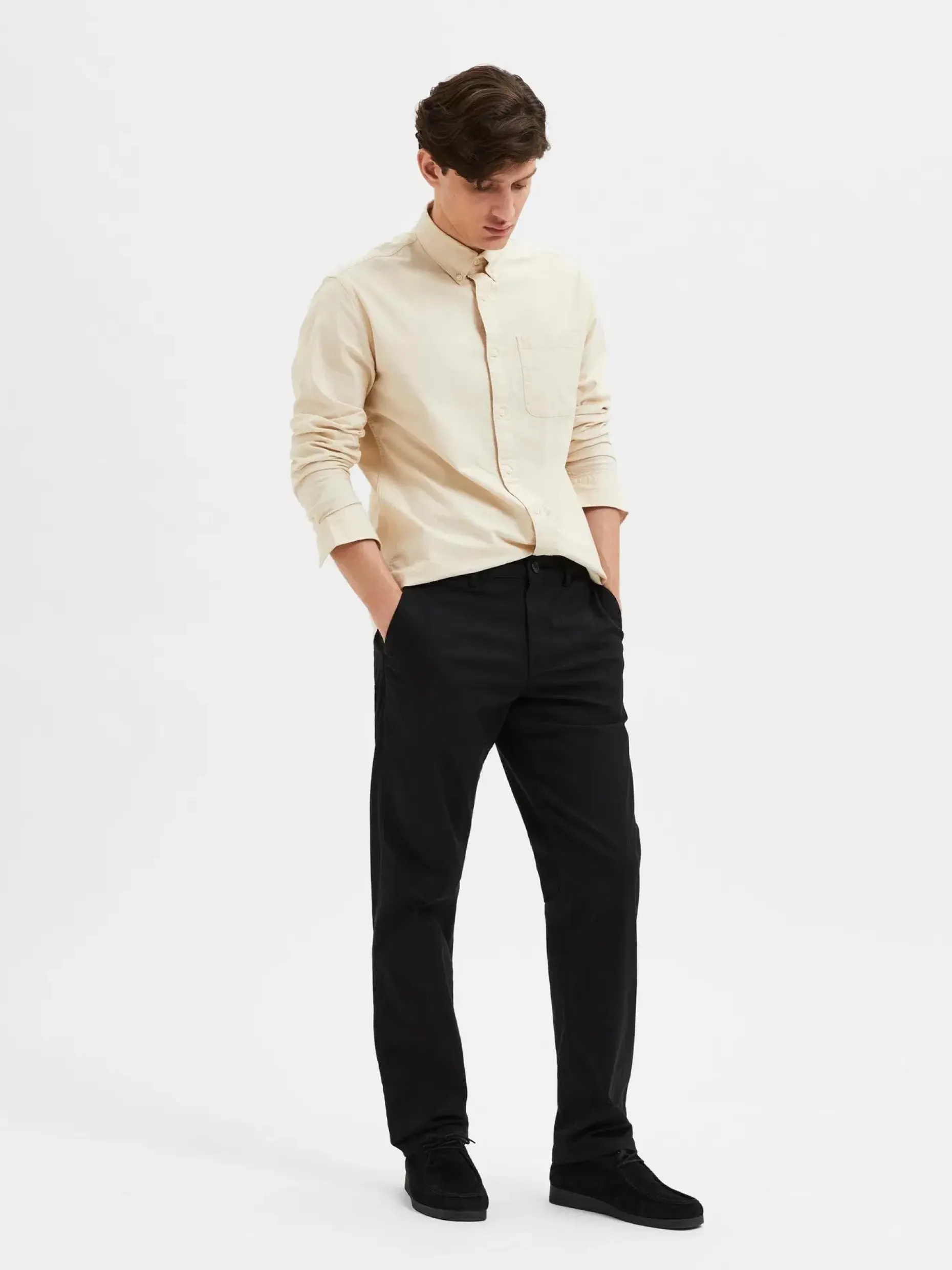 SELECTED HOMME Slh196-straight new miles flex chino