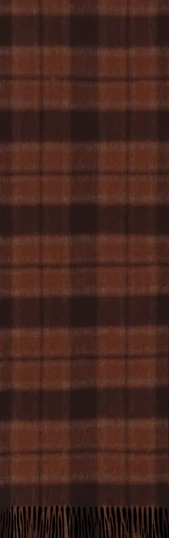 SELECTED HOMME Slhtope wool check scarf