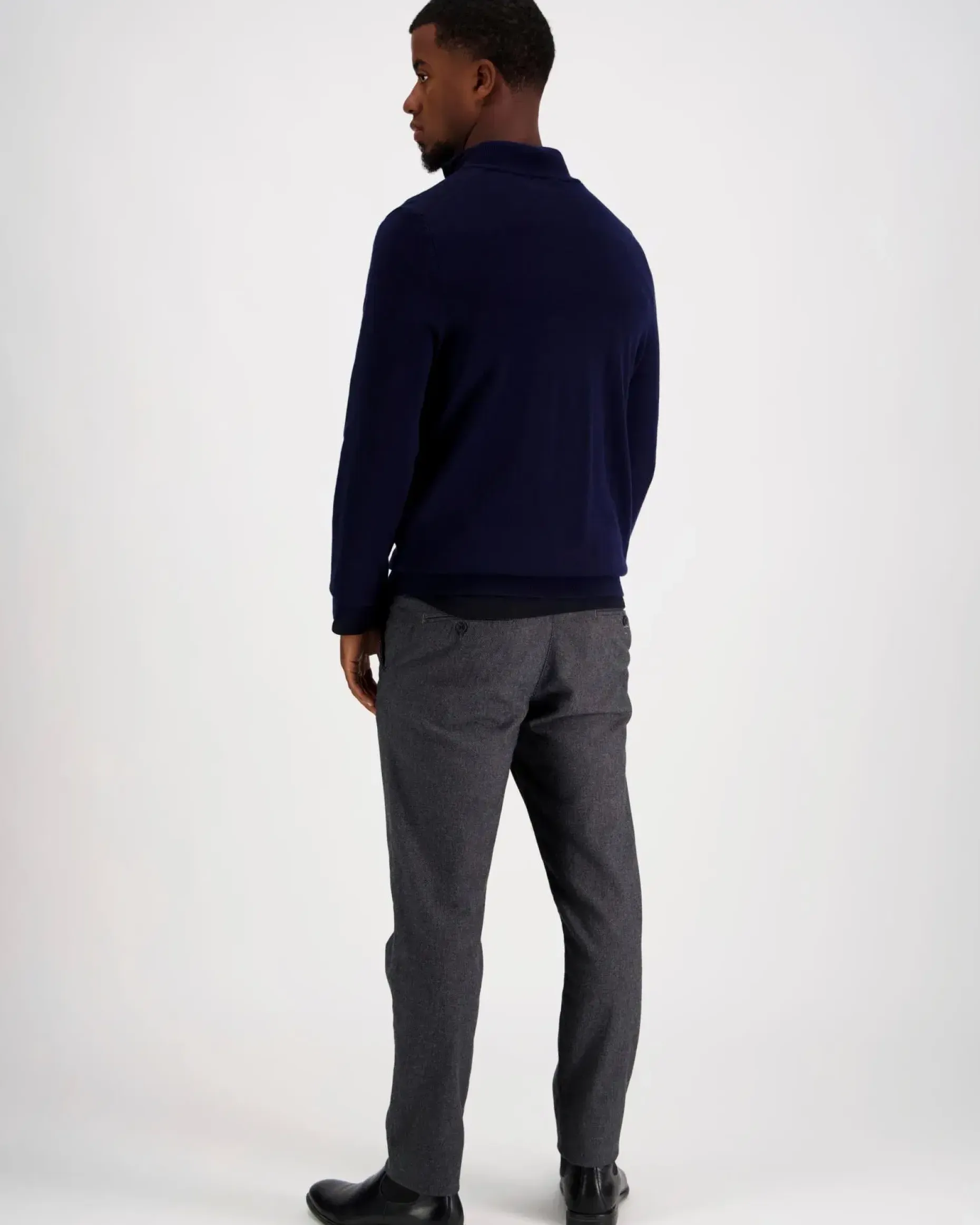 SELECTED HOMME Slhtray ls knit merinoneule