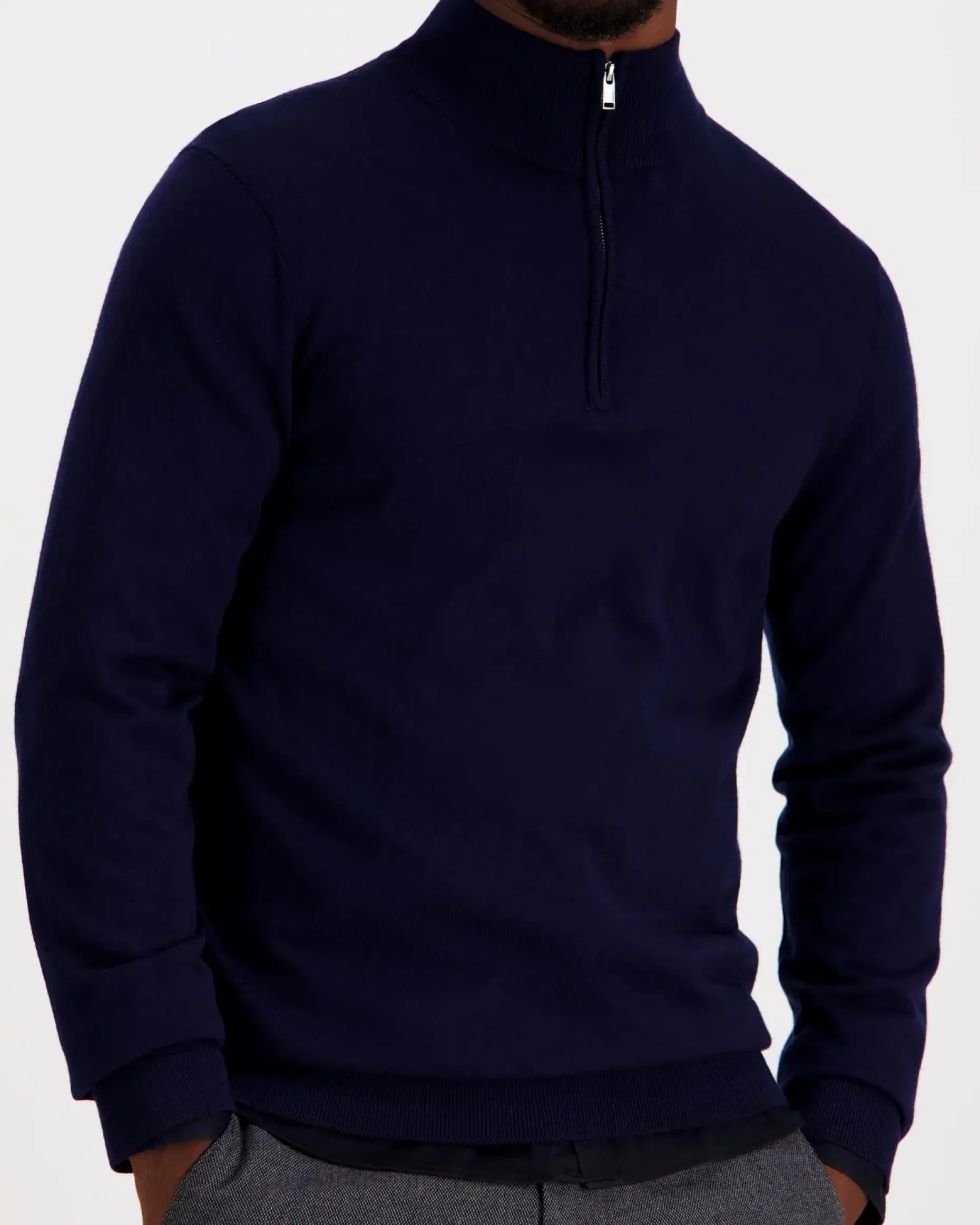SELECTED HOMME Slhtray ls knit merinoneule
