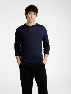 Selected homme Slhtray ls knit merinoneule
