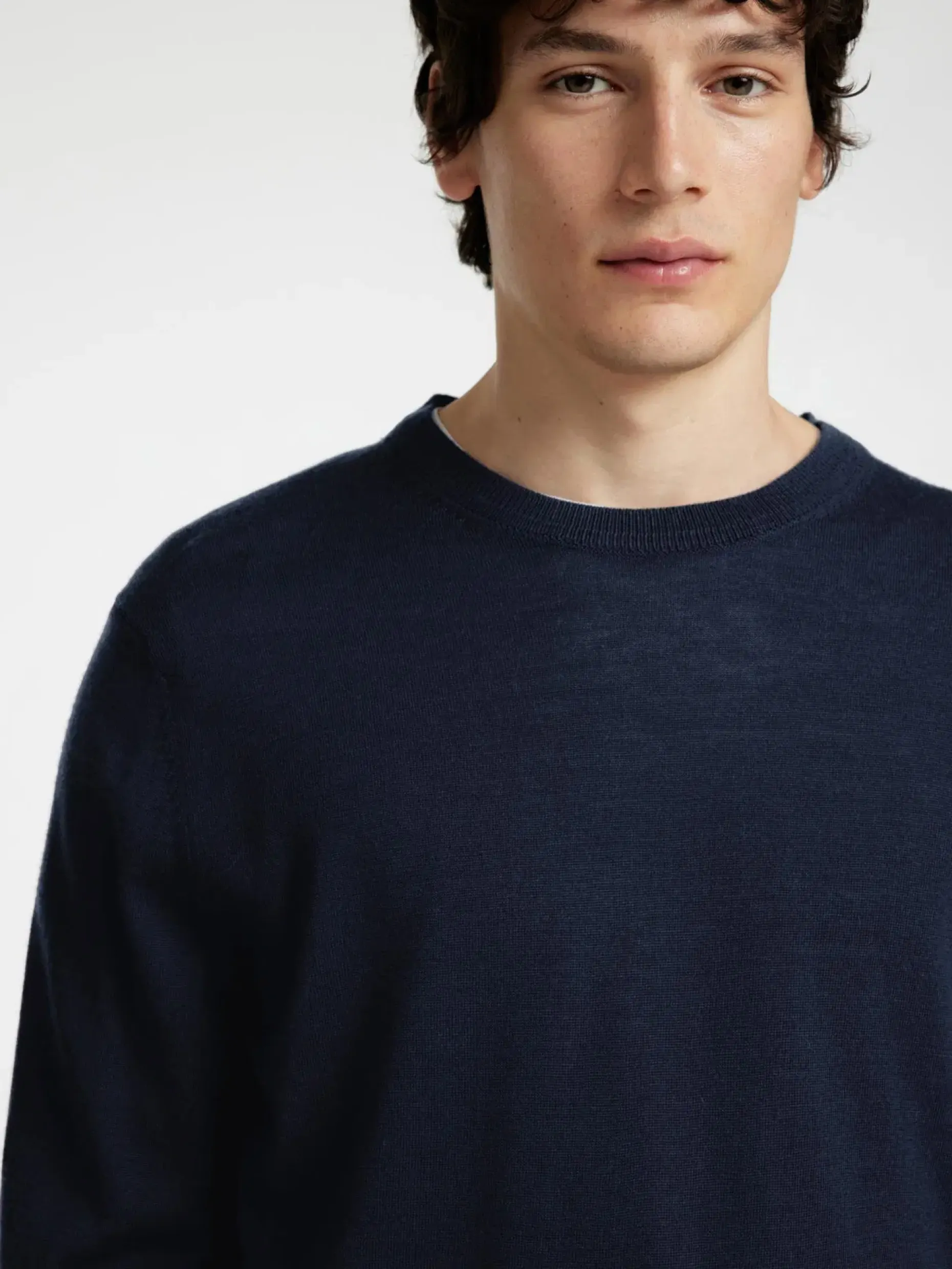 Selected homme Slhtray ls knit merinoneule