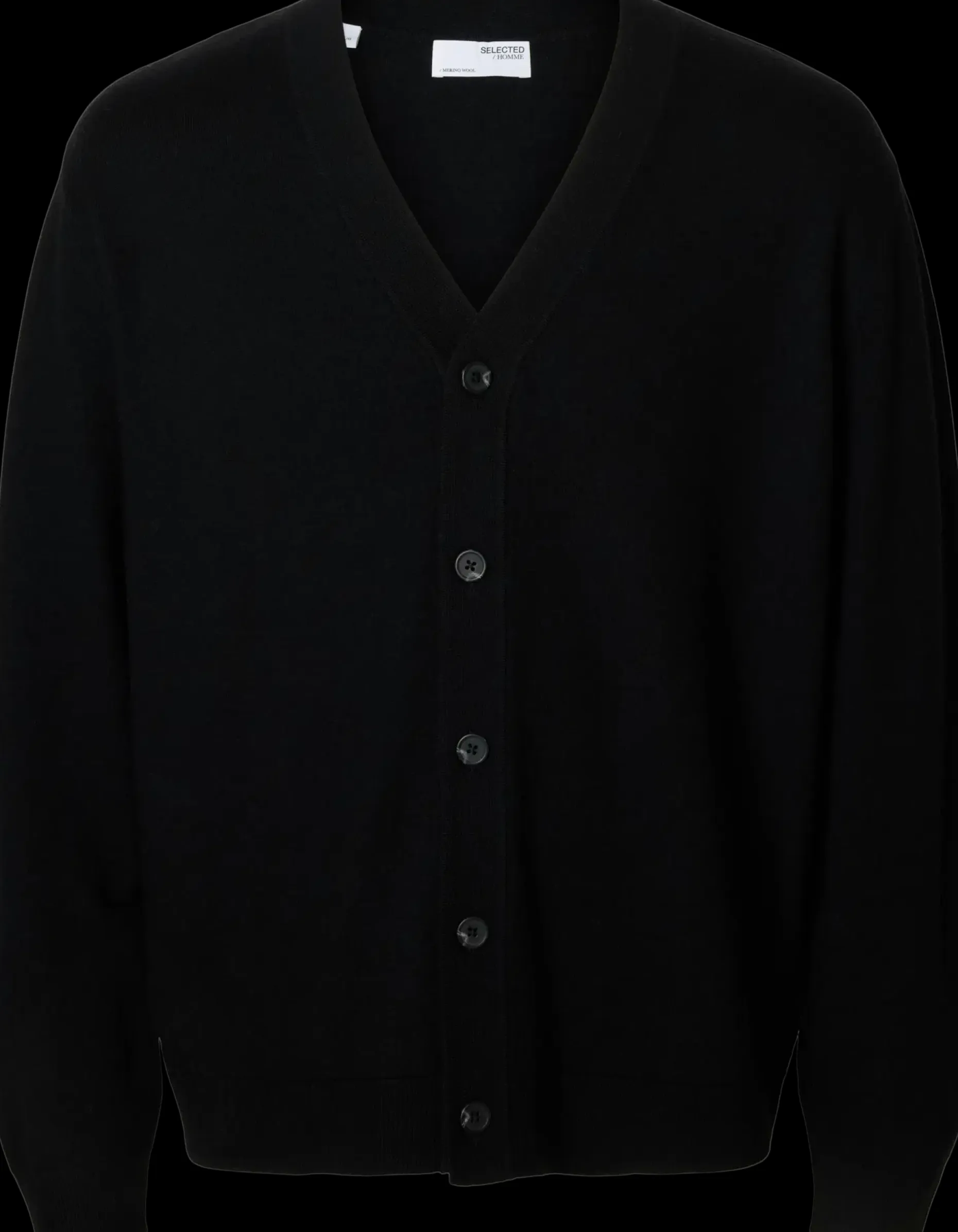 SELECTED HOMME Slhtray merino brushed relaxed neule