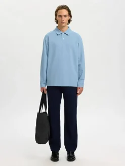 Selected Slhrelaxaiden ls polo pitkähihainen pikeepaita