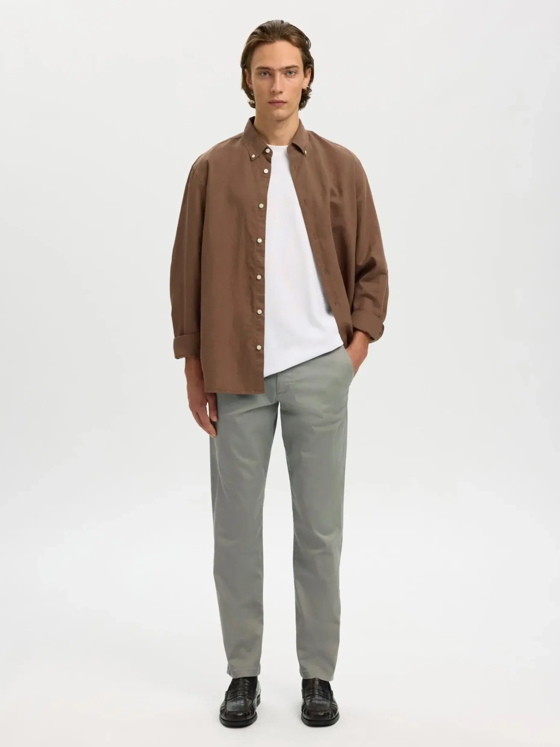 Selected Slh175-slim new miles flex pant chinot