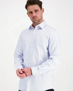 Selected Slhslim-performance shirt ls pukupaita
