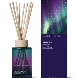 Skandinavisk Aurora huonetuoksu ruokotikuilla 100ml