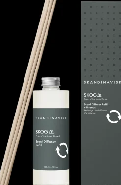 Skandinavisk Skog huonetuoksu täyttöpullo 200ml +tikut
