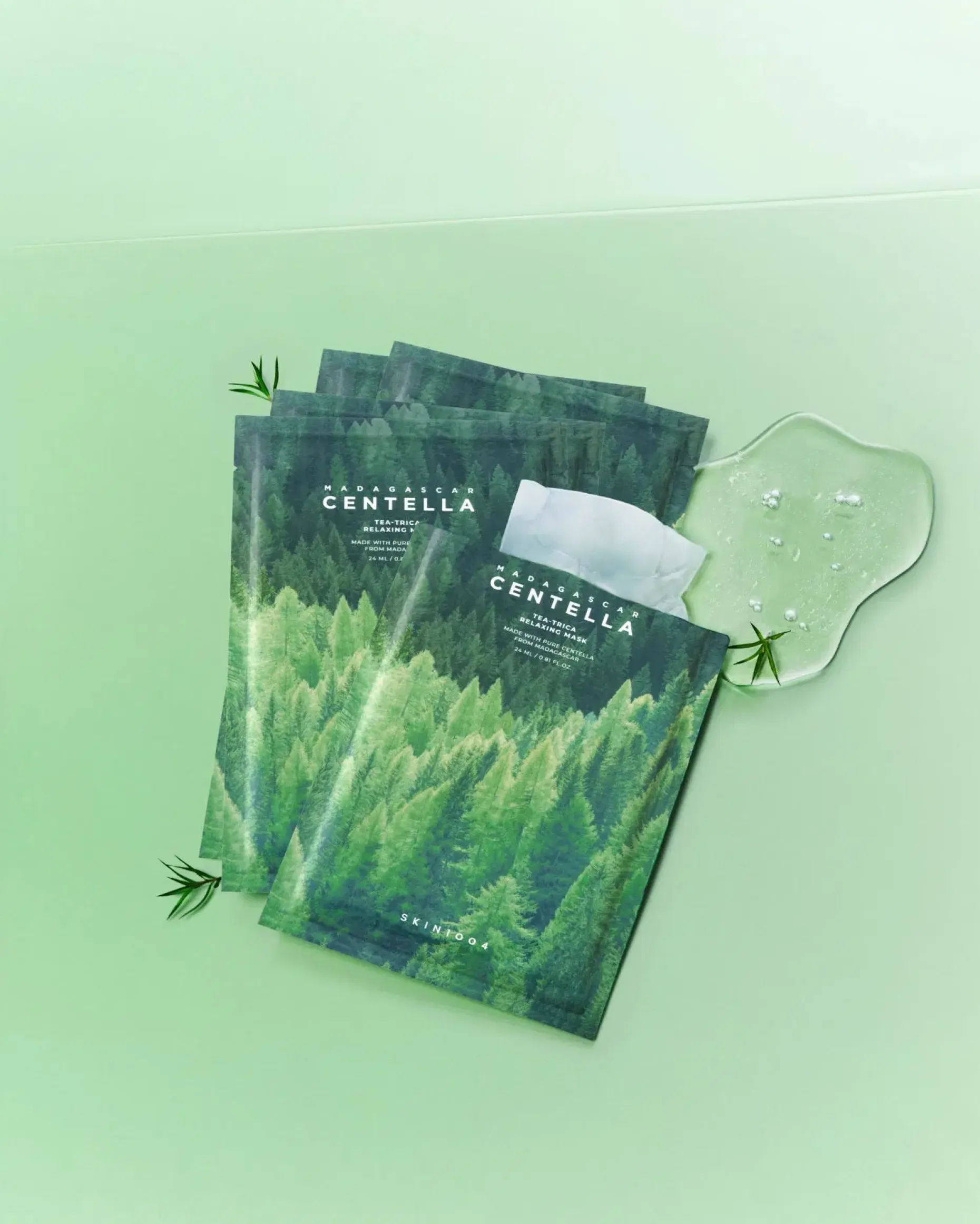 SKIN1004 madagascar centella tea-trica relaxing mask 24ml (1ea)