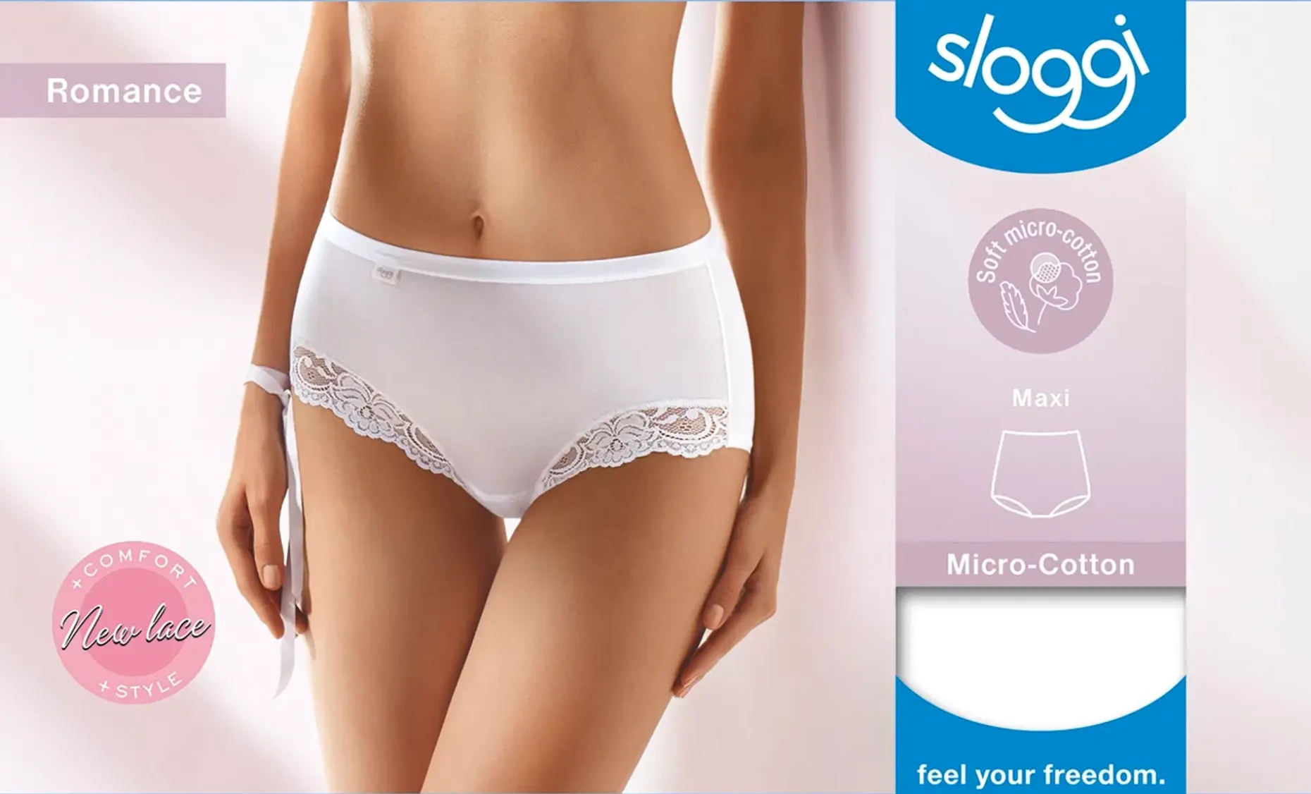 Sloggi Romance Maxi alushousut
