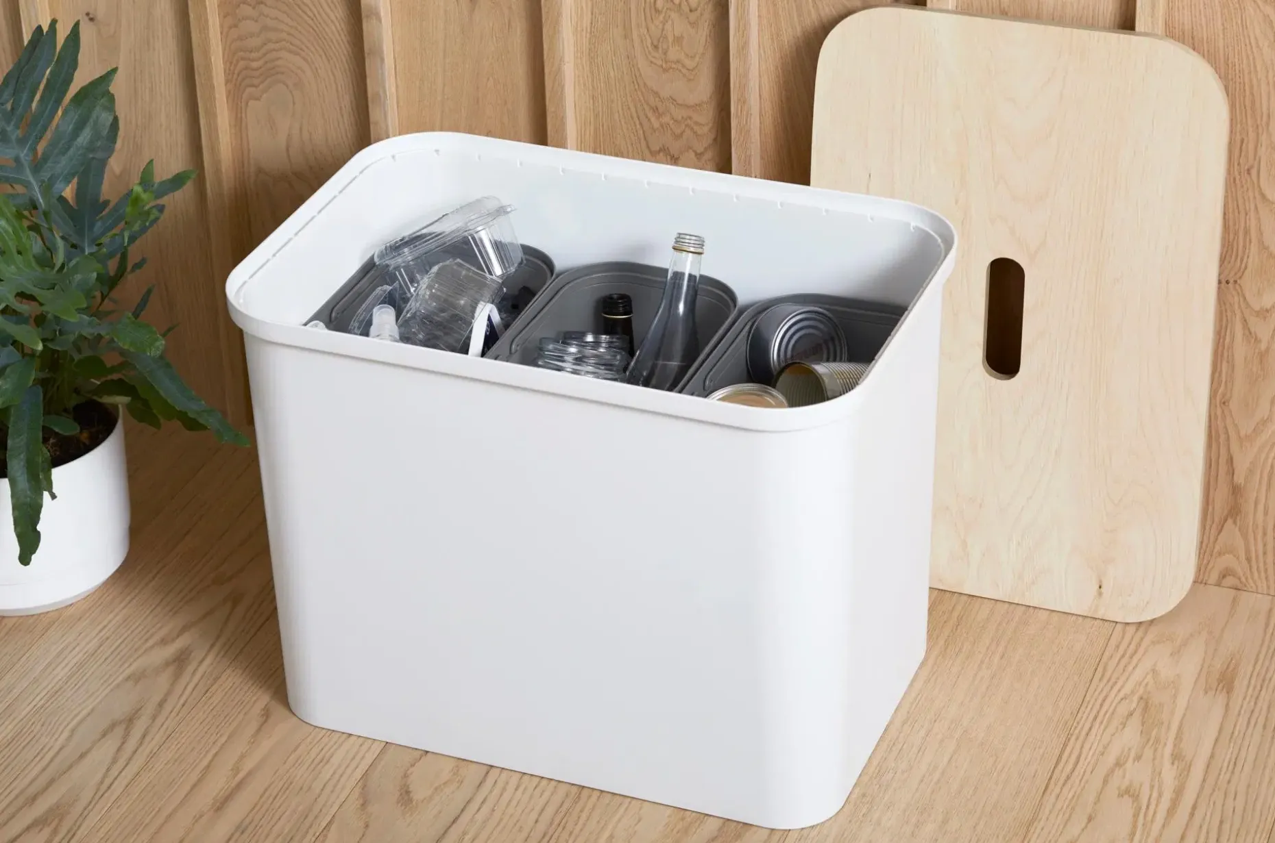 SmartStore Collect 13 L harmaa lajitteluastia