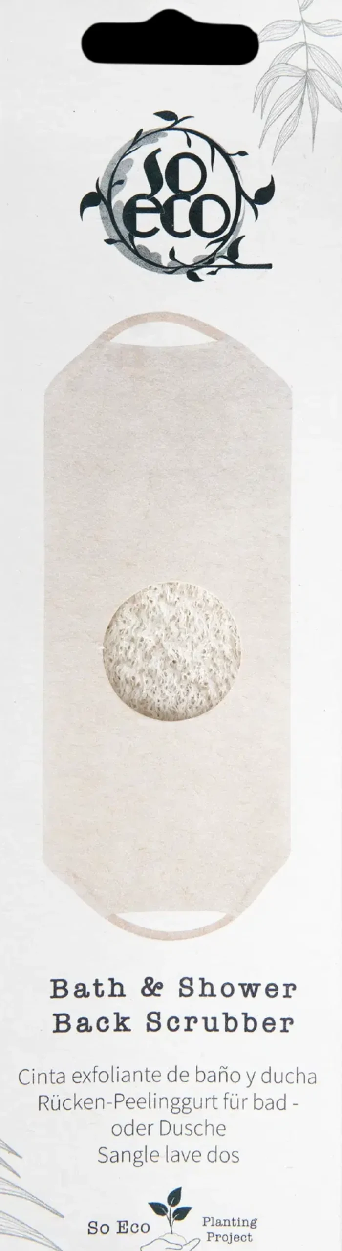 So Eco Bath & Shower Back Scrubber selkäpesin