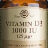 Solgar D3-vitamiini 25 mcg 100 kaps.