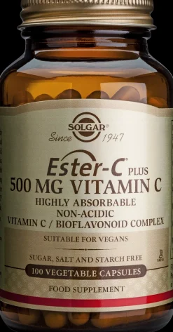 Solgar Ester-C Plus 500 mg ravintolisä 100 kaps.