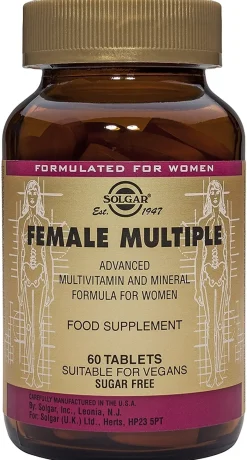 Solgar Female Multiple monivitamiinivalmiste 60 tabl.
