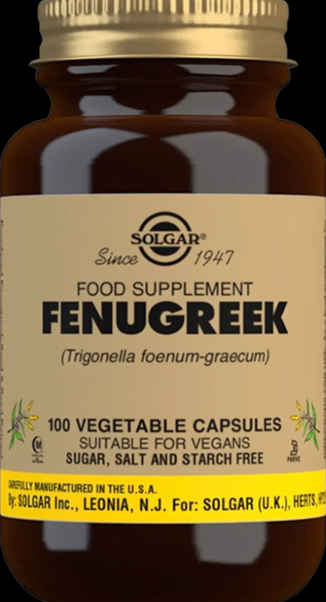 Solgar Fenugreek Sarviapila 520 mg ravintolisä 100 kaps.