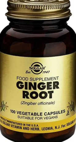 Solgar Ginger Root Inkivääri ravintolisä 100 kaps.