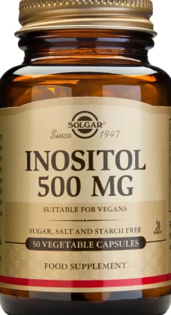 Solgar Inositoli 500 mg ravintolisä 50 kaps.
