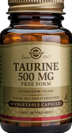 Solgar Tauriini 500 mg ravintolisä 50 kaps.