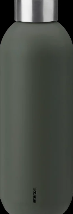 Stelton Keep Cool juomapullo 0,6 l, metsänvihreä