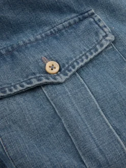 Stenströms Slimline Denim kauluspaita