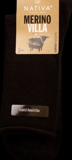 Sukkamestarit kiristämättömät merinovillasukat