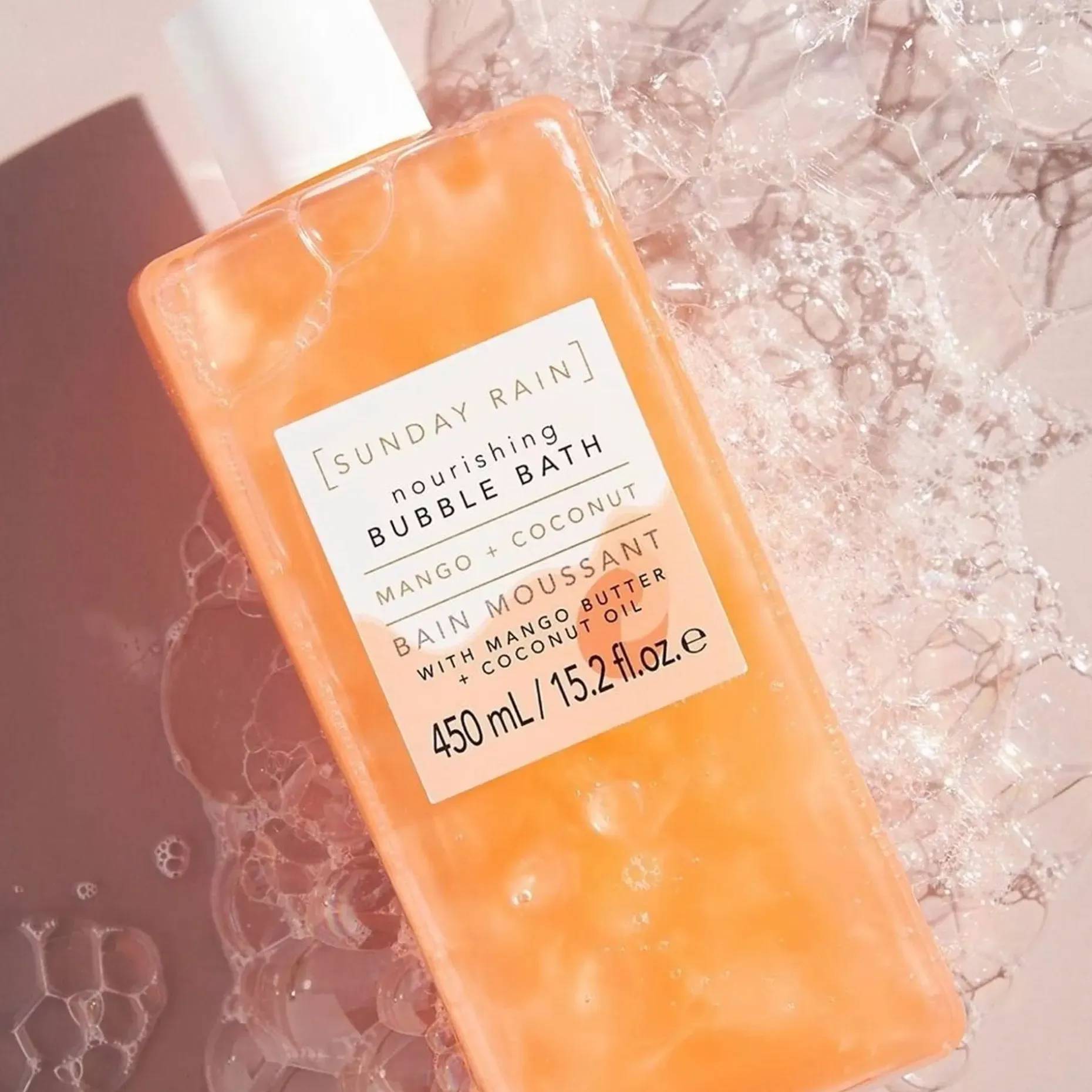 Sunday Rain Mango Bubble Bath kylpyvaahto 450 ml
