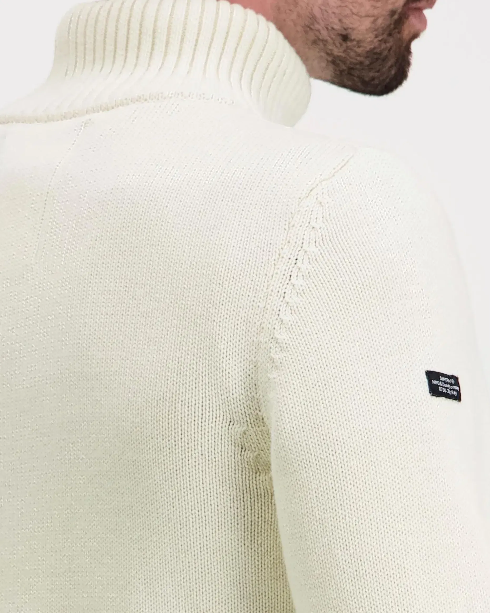 Superdry Cotton knit henley neule
